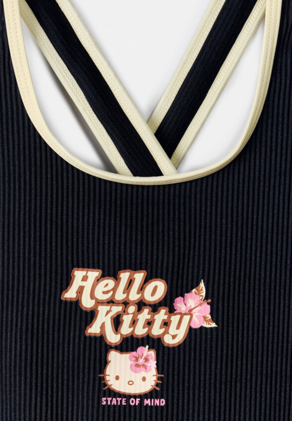 Слитный купальник с принтом Hello Kitty для девочек
