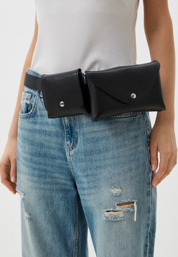 Сумка поясная и кошелек Franchesco Mariscotti