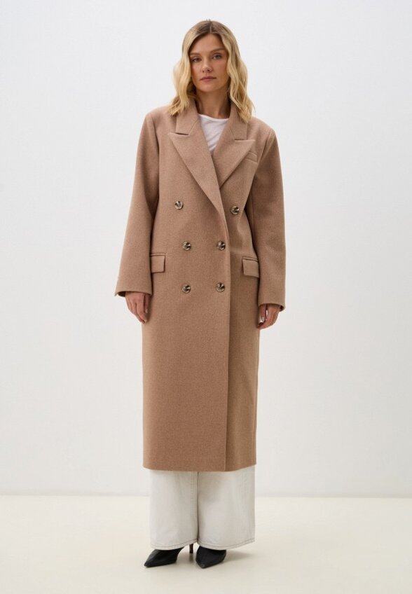 Пальто двубортное Ovelli
