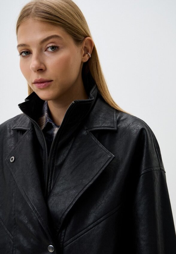 Куртка кожаная VOSQ