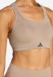 Топ бра спортивный adidas, Коричневый4  - превью