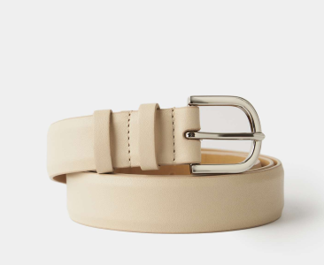 РЕМЕНЬ С ПОЛУКРУГЛОЙ ПРЯЖКОЙ