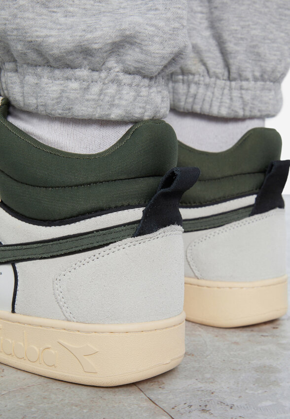 Кеды мужские Diadora Magic Basket Demi Cut Suede Leather, Белый