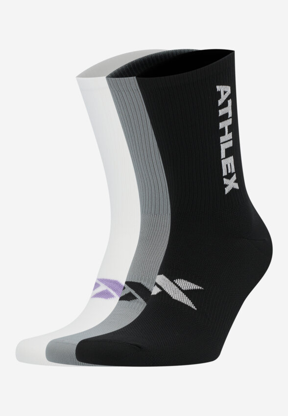 Носки Athlex, 3 пары, Черный