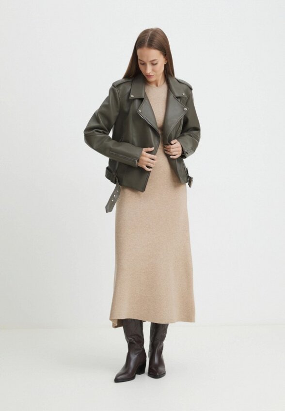 Куртка кожаная Maison David