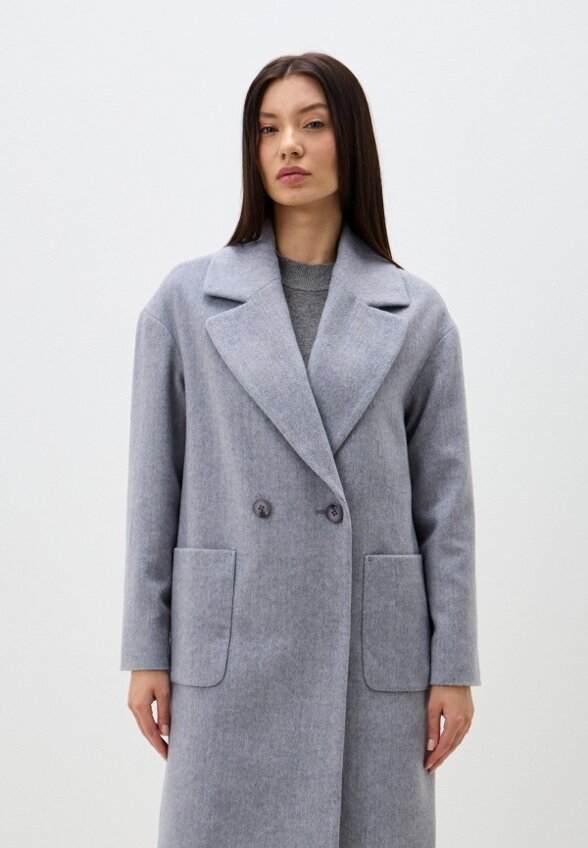 Пальто двубортное Sinar