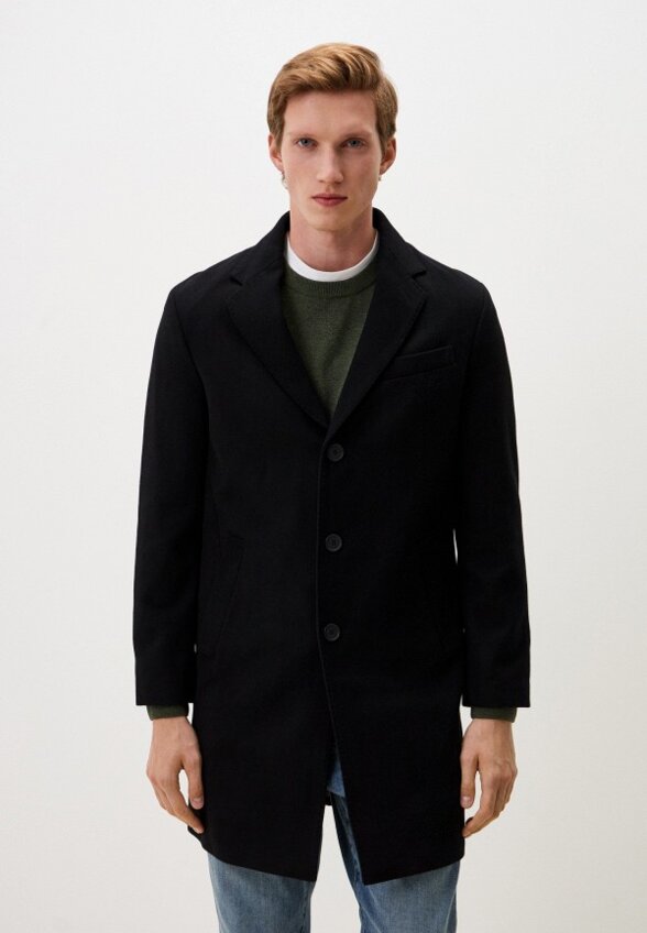 Пальто однобортное Mango Man