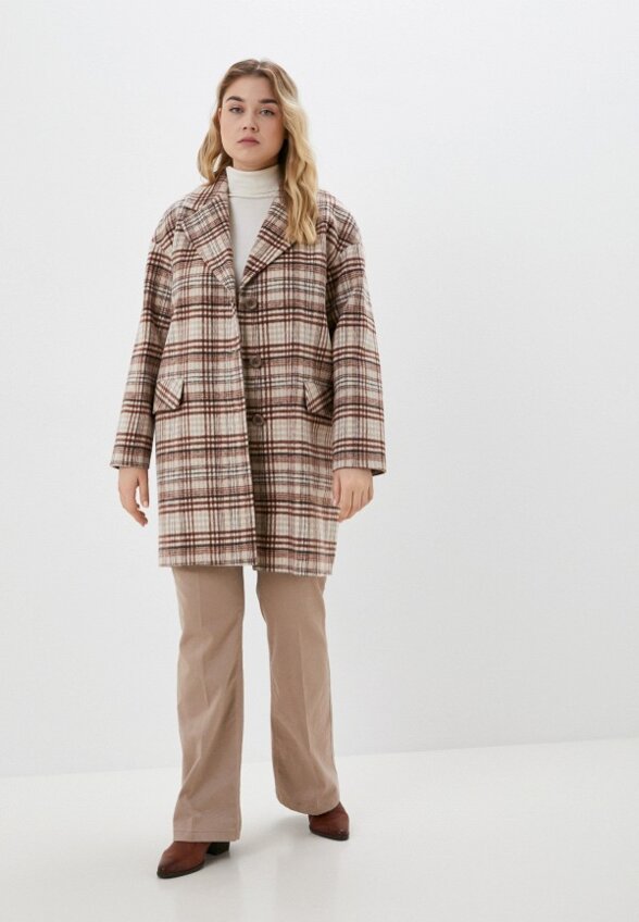 Пальто однобортное Modress