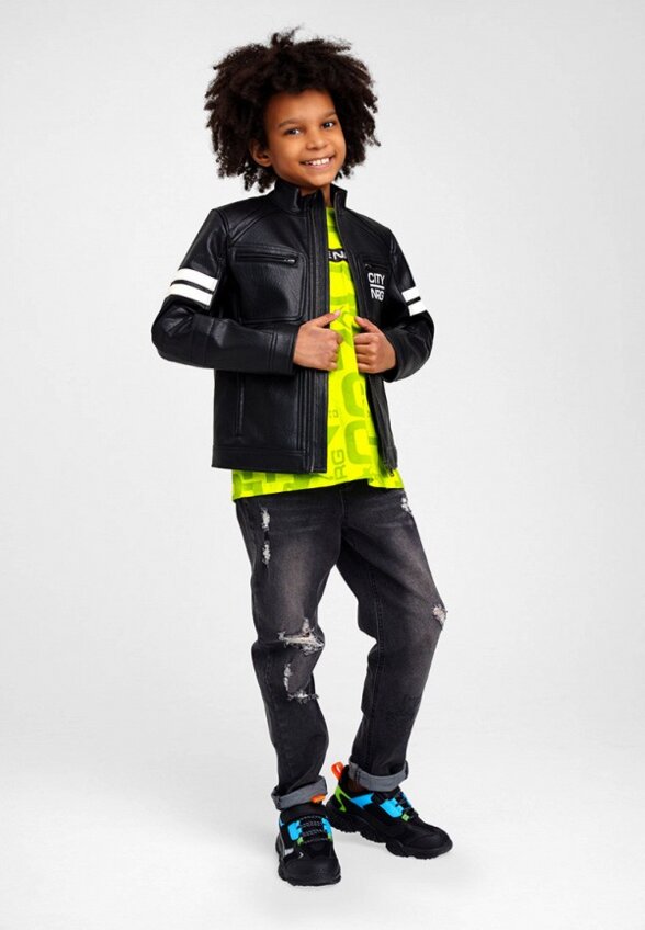 Куртка кожаная PlayToday