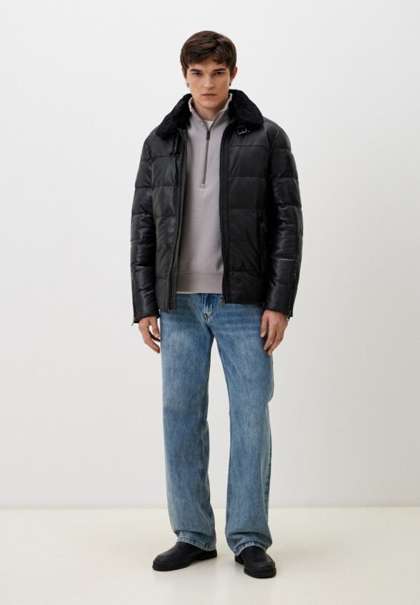 Куртка кожаная Jorg Weber