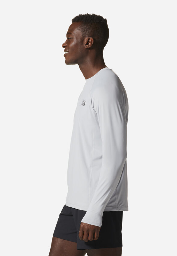 Лонгслив мужской Mountain Hardwear Crater Lake Long Sleeve Crew, Серый