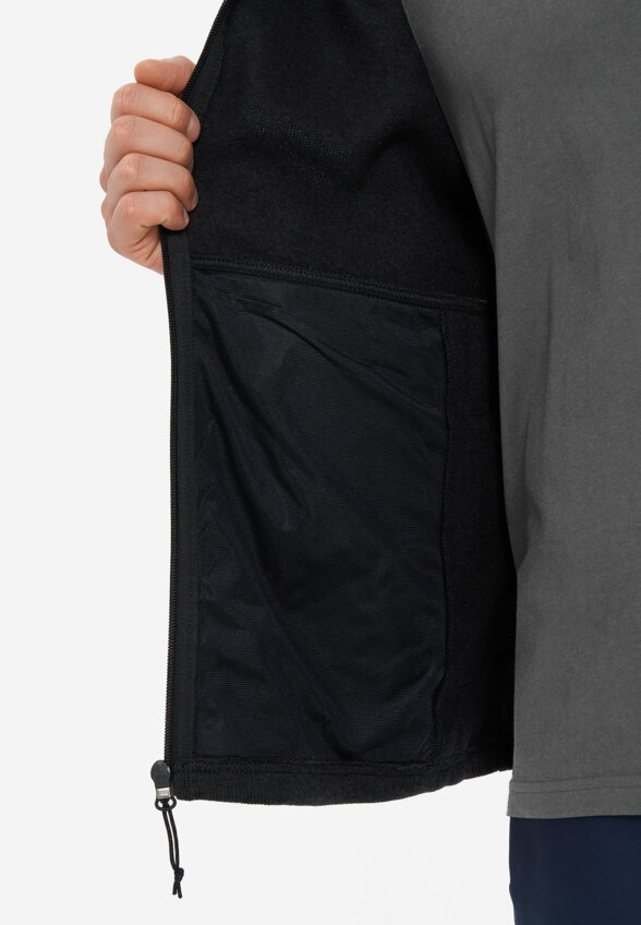 Джемпер флисовый мужской Columbia Alto Pass Full Zip Fleece, Черный