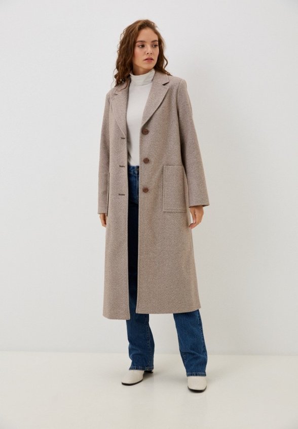 Пальто однобортное Снежная Королева