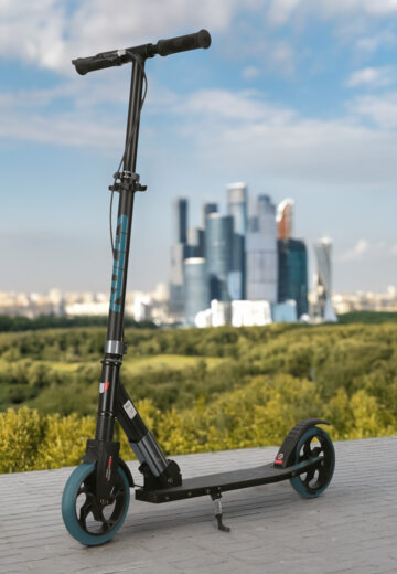 Самокат Roces, 175 мм, Черный