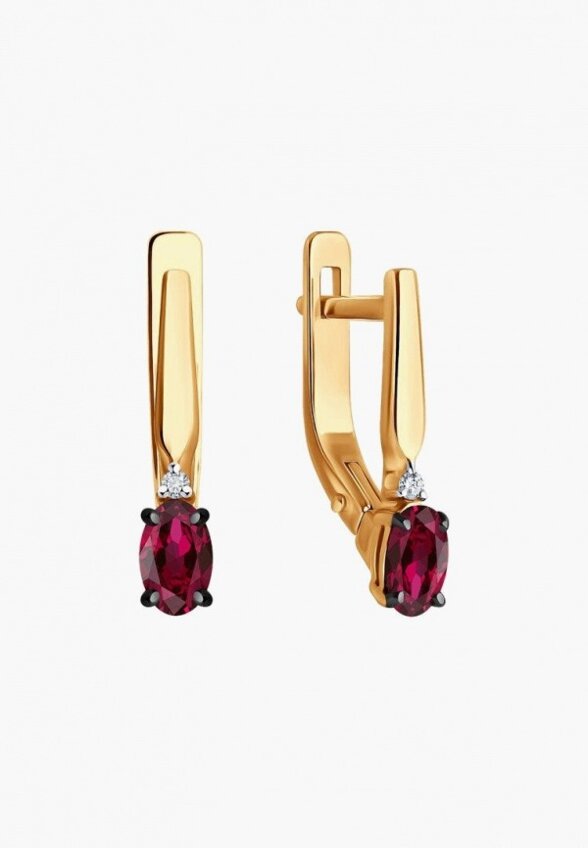 Серьги Diamant