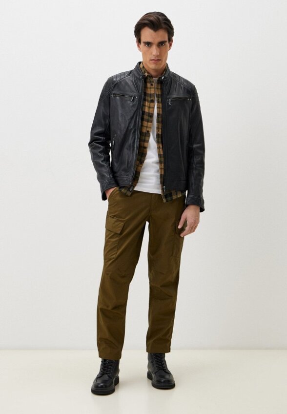 Куртка кожаная Jorg Weber