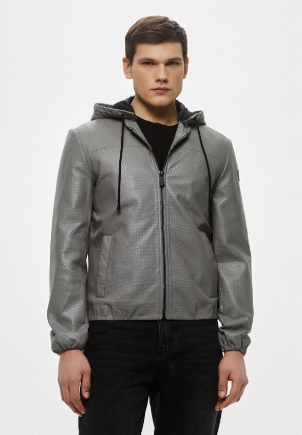 Куртка кожаная Trussardi