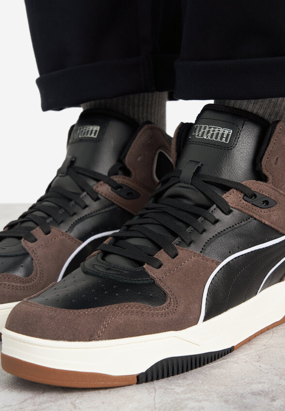 Кеды мужские PUMA Rbd Break Mid Sd, Коричневый