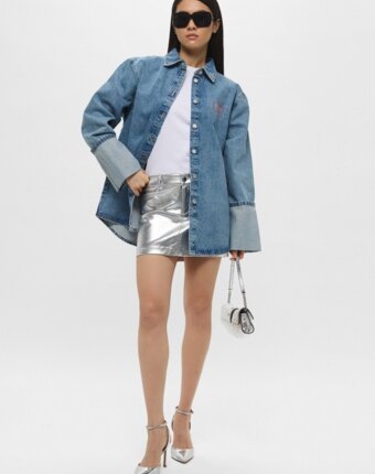 Куртка джинсовая MO5CH1NO Jeans женщинам