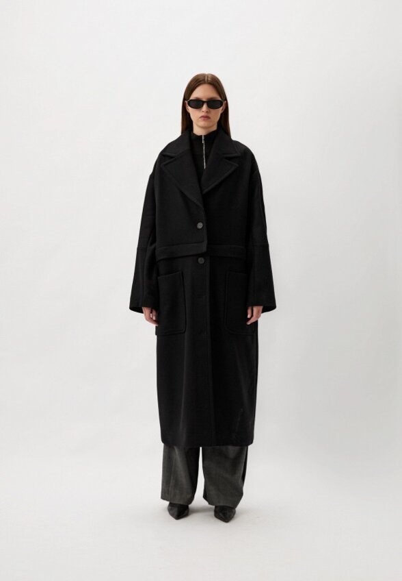 Пальто однобортное Red September