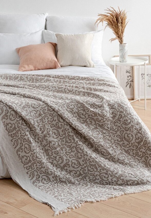 Плед Лён Наш от Василисы