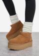 Угги женские UGG Classic Ultra Mini Platform, Коричневый7  - превью