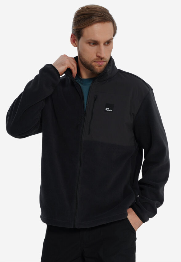 Джемпер флисовый мужской Jack Wolfskin Sumetro, Черный