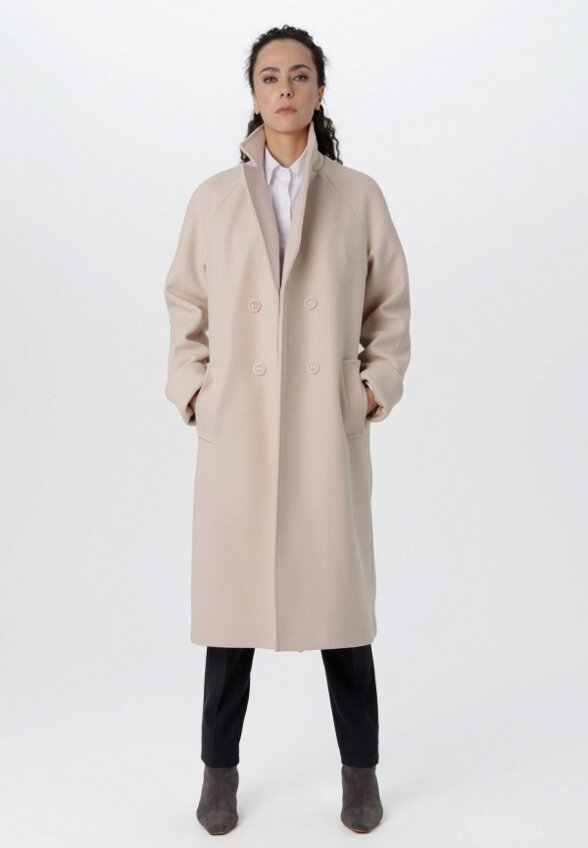 Пальто двубортное Kostochka