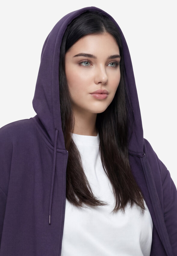 Толстовка женская Demix, Plus Size, Синий