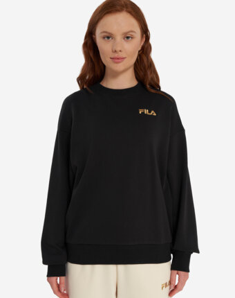 Свитшот женский FILA, Черный женщинам