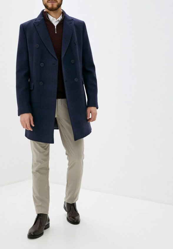 Пальто двубортное Bazioni