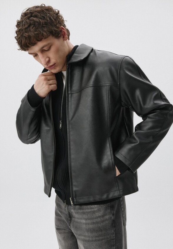 Куртка кожаная Sela