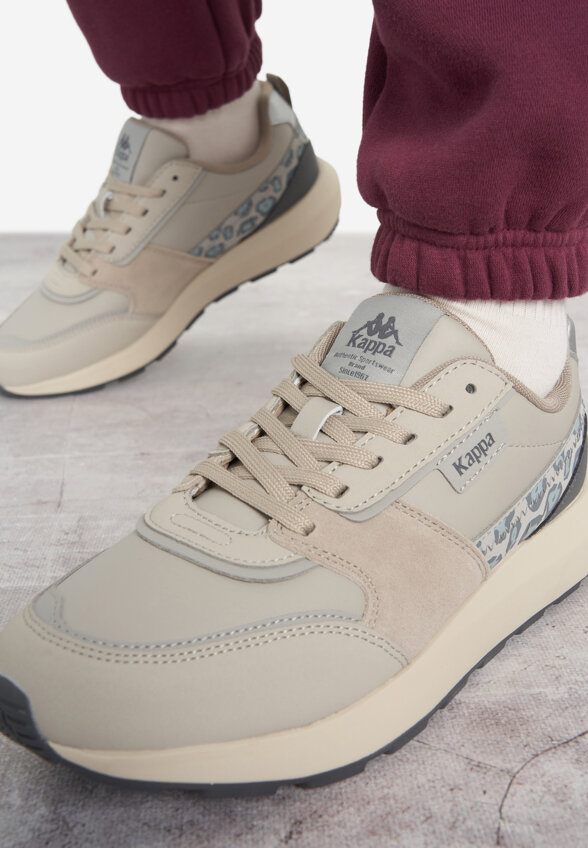 Кроссовки женские Kappa Authentic Run Lt, Бежевый