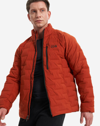 Ультралегкий пуховик мужской Mountain Hardwear Stretchdown, Оранжевый женщинам