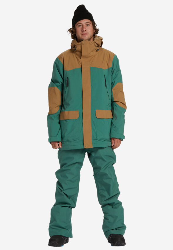 Брюки сноубордические мужские Billabong Outsider, Зеленый