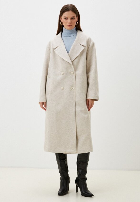 Пальто двубортное Isibris