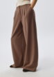 Брюки wide leg из костюмной ткани1  - превью
