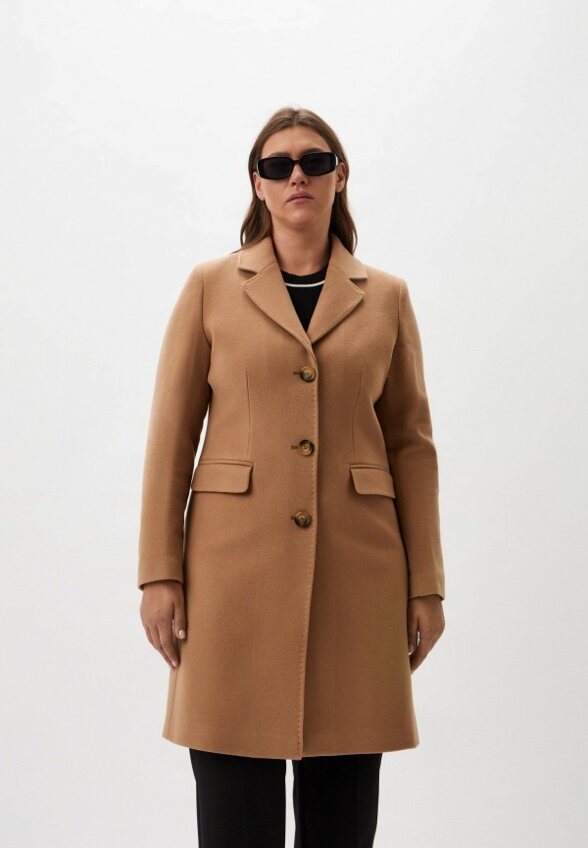 Пальто однобортное Caractere