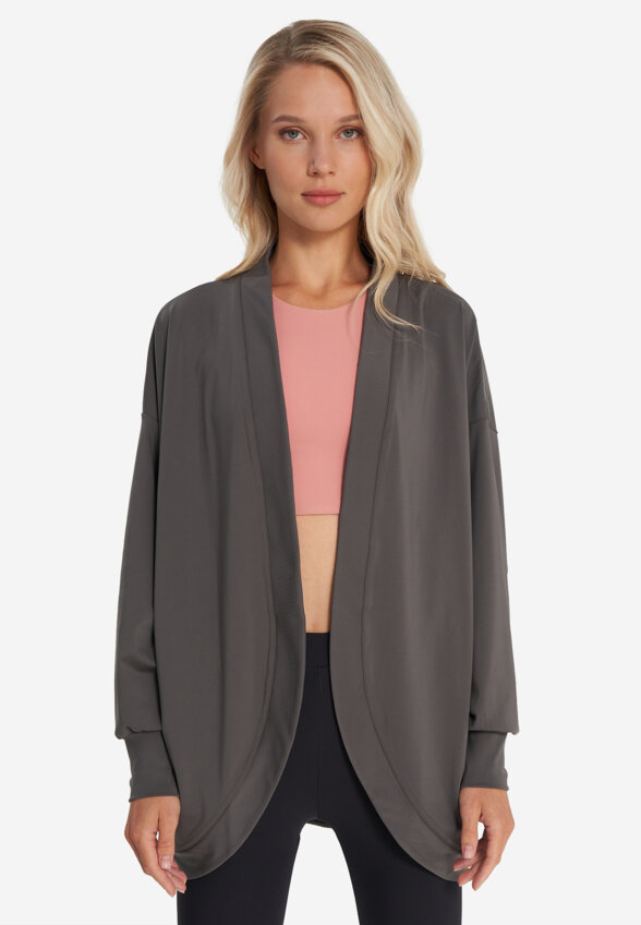 Джемпер женский Demix Yoga Kimono, Серый