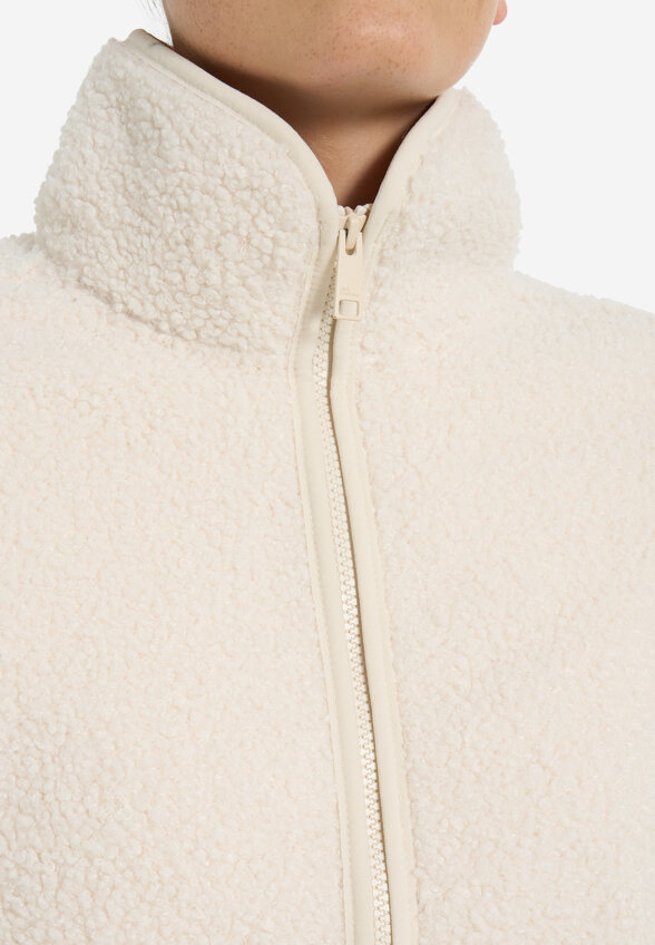 Джемпер флисовый женский Jack Wolfskin High Curl, Бежевый