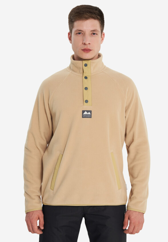 Джемпер флисовый мужской Protest, Желтый