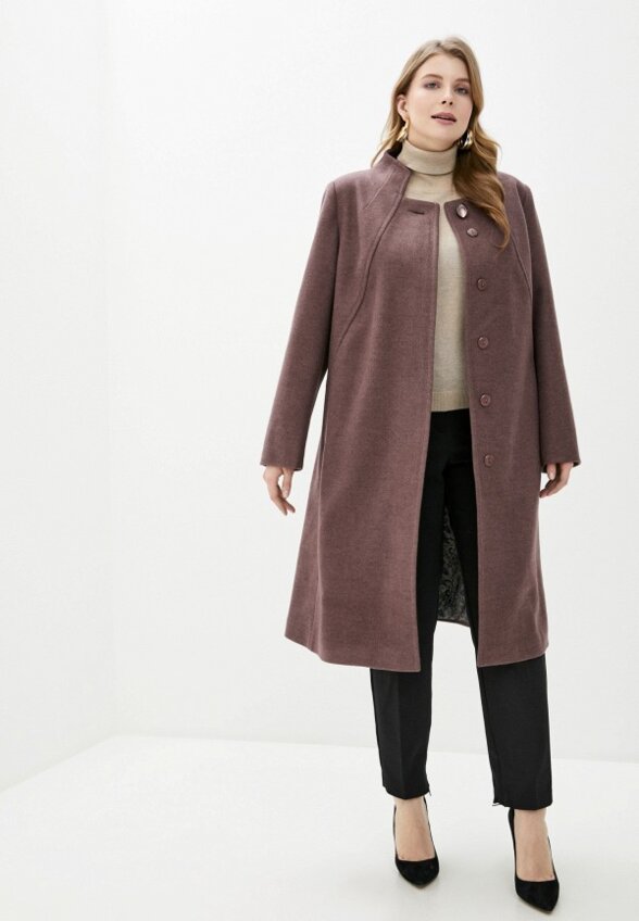 Пальто однобортное Ovelli