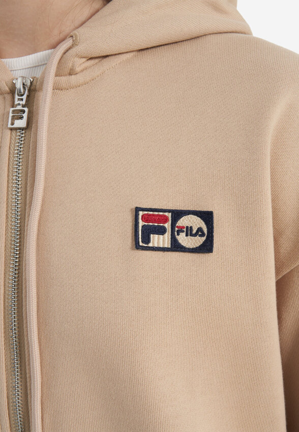 Толстовка женская оверсайз FILA, Бежевый