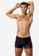 Плавки-шорты мужские Speedo Medley Logo Aquashort Blk/Red, Черный3  - превью