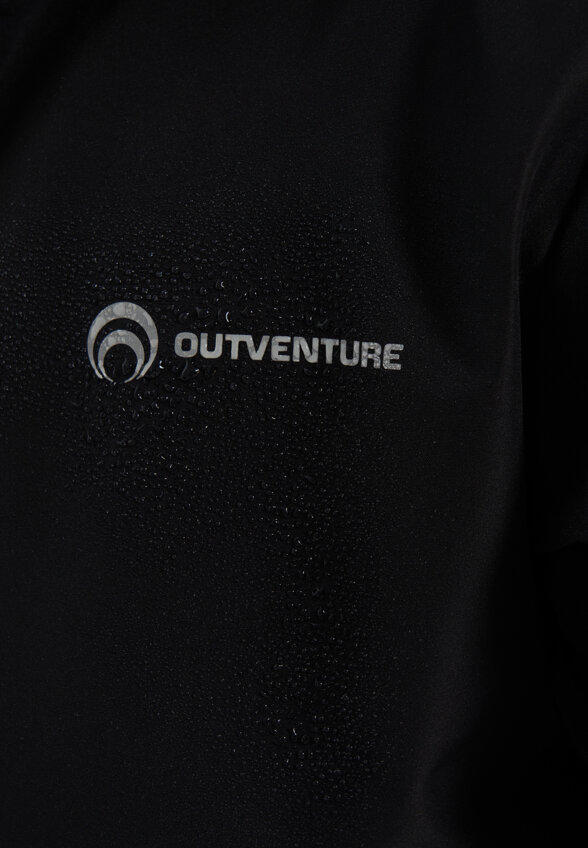 Легкая куртка для мальчиков Outventure, Черный