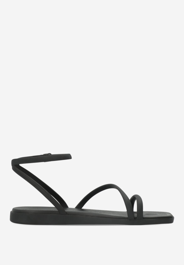 Сандалии женские Crocs Miami Ankle Strap, Черный