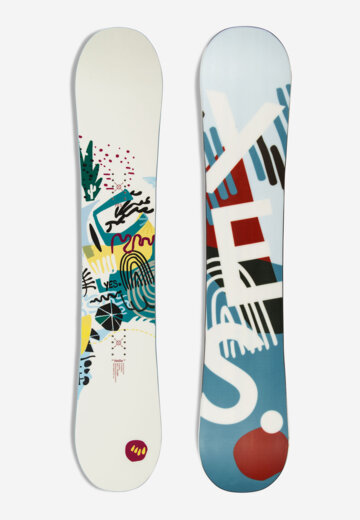 Сноуборд женский YES. Hello, Белый