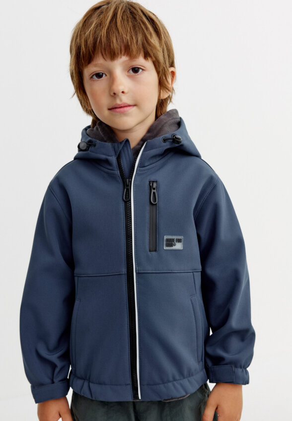 Ветровка из Softshell на флисе для мальчиков