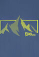 Футболка мужская Jack Wolfskin Peak Graphic, Синий8  - превью