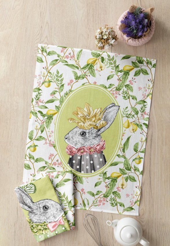 Набор полотенец кухонных Mia Cara